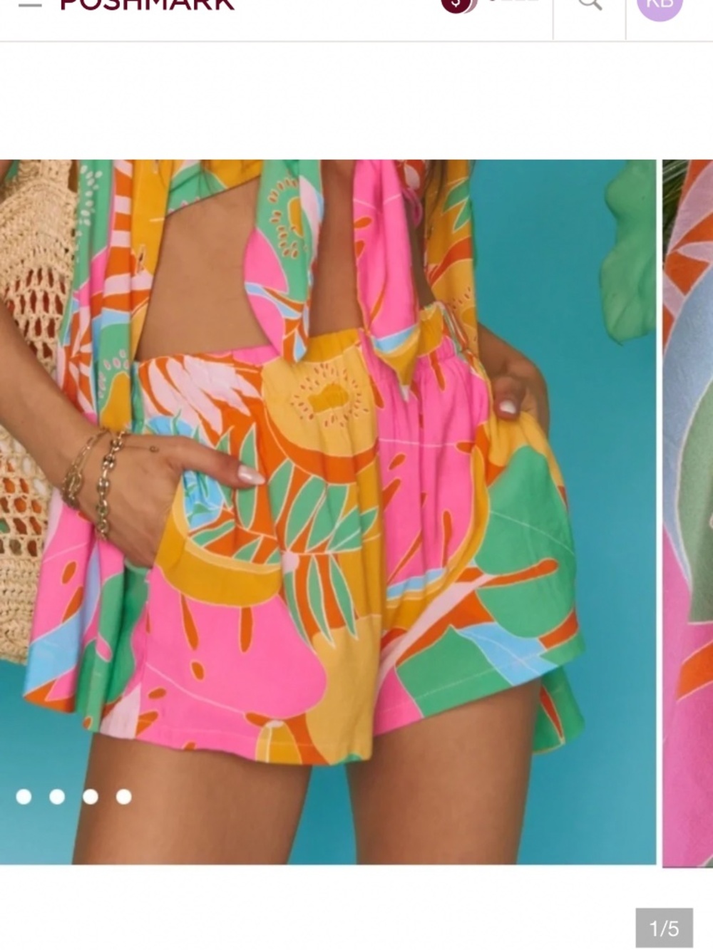 show me your mumu tropical hendrix short